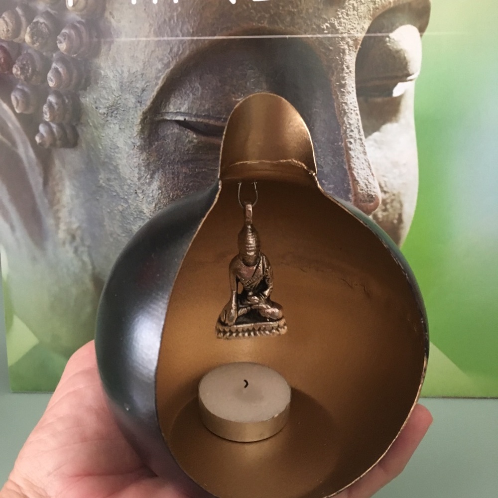 Buddha tea light Holder 📿 - Picture 3 of 4